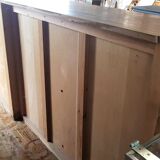Glass and wood display case