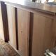 Glass and wood display case