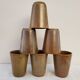 70's sandstone mugs