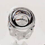 11 champagne flutes on foot in crystal saint louis collection messina model of 1973. stamped