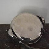 Silver metal swan cup