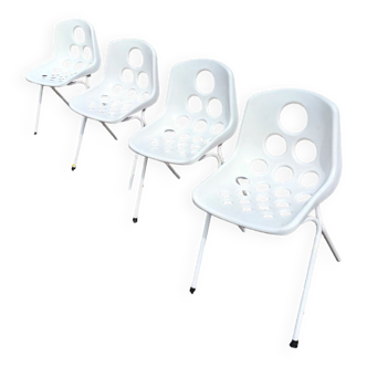 Chaises de jardin 70's