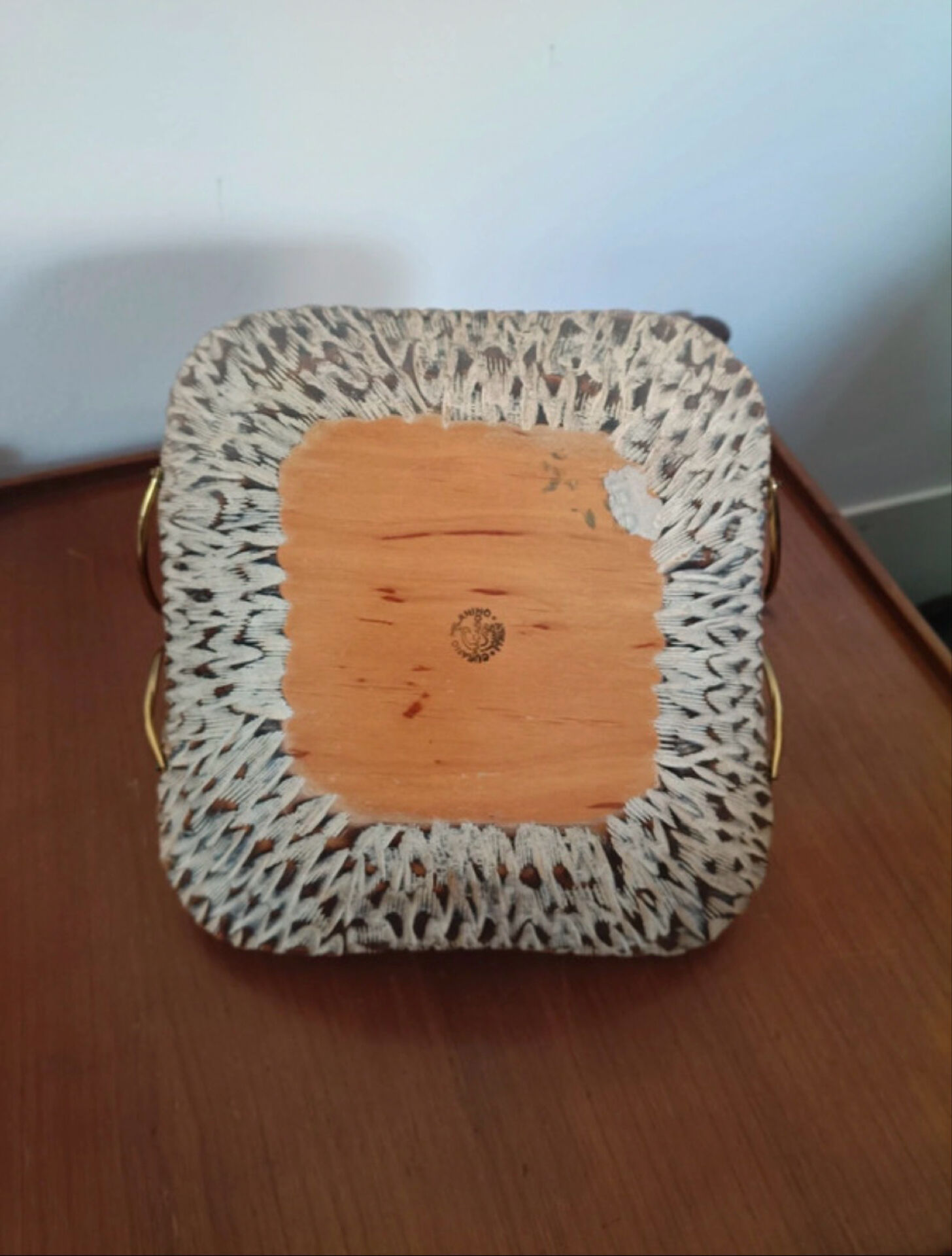 Centre de table Aldo Tura pour Macabo 1950