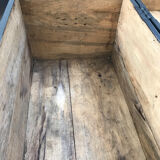 Restored wooden trunk