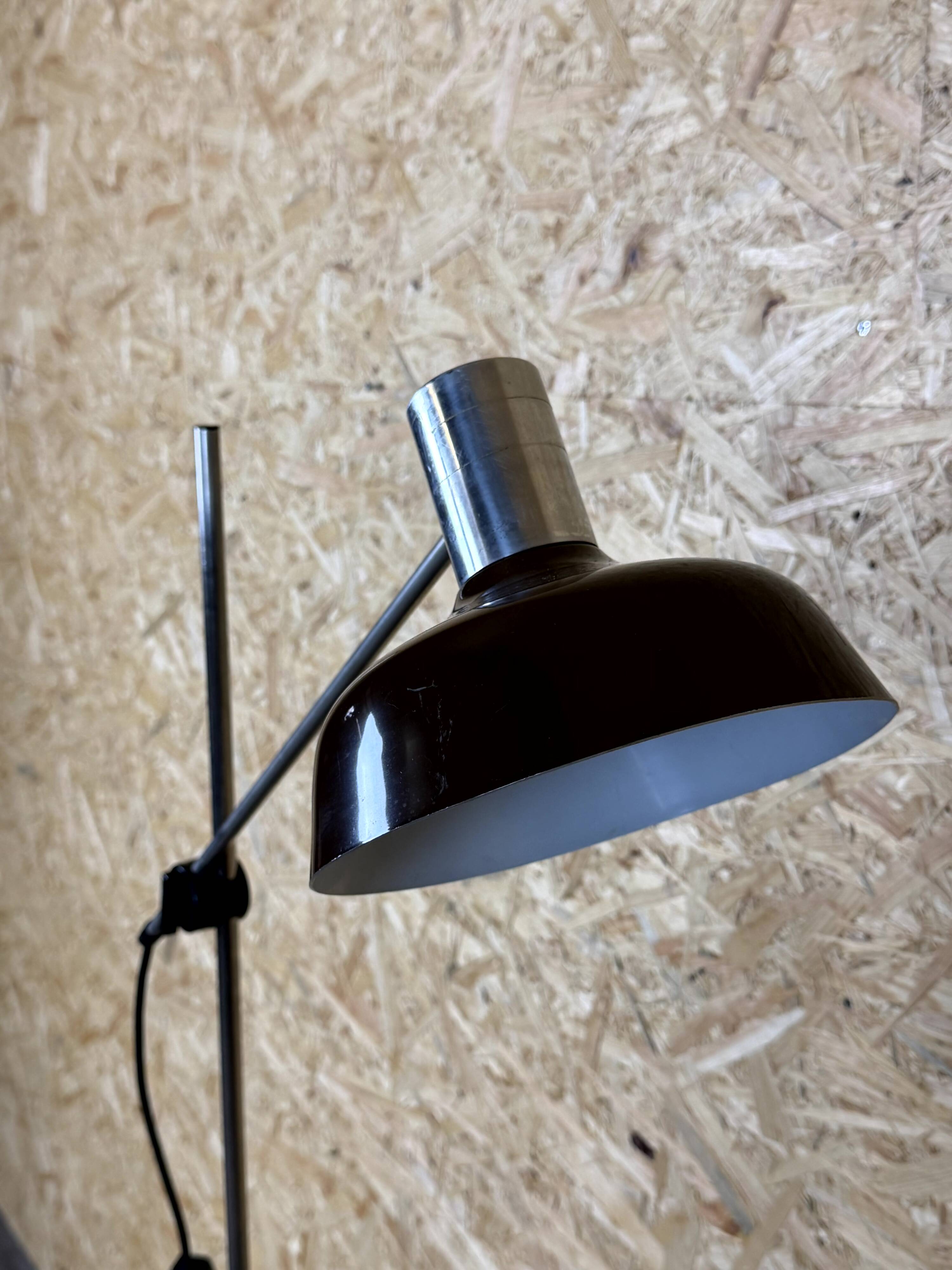 1960s 1970s Floor Lamp Mid-Century Space Age Design Metal