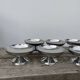 12 coupelles inox / coupes vintage 1970