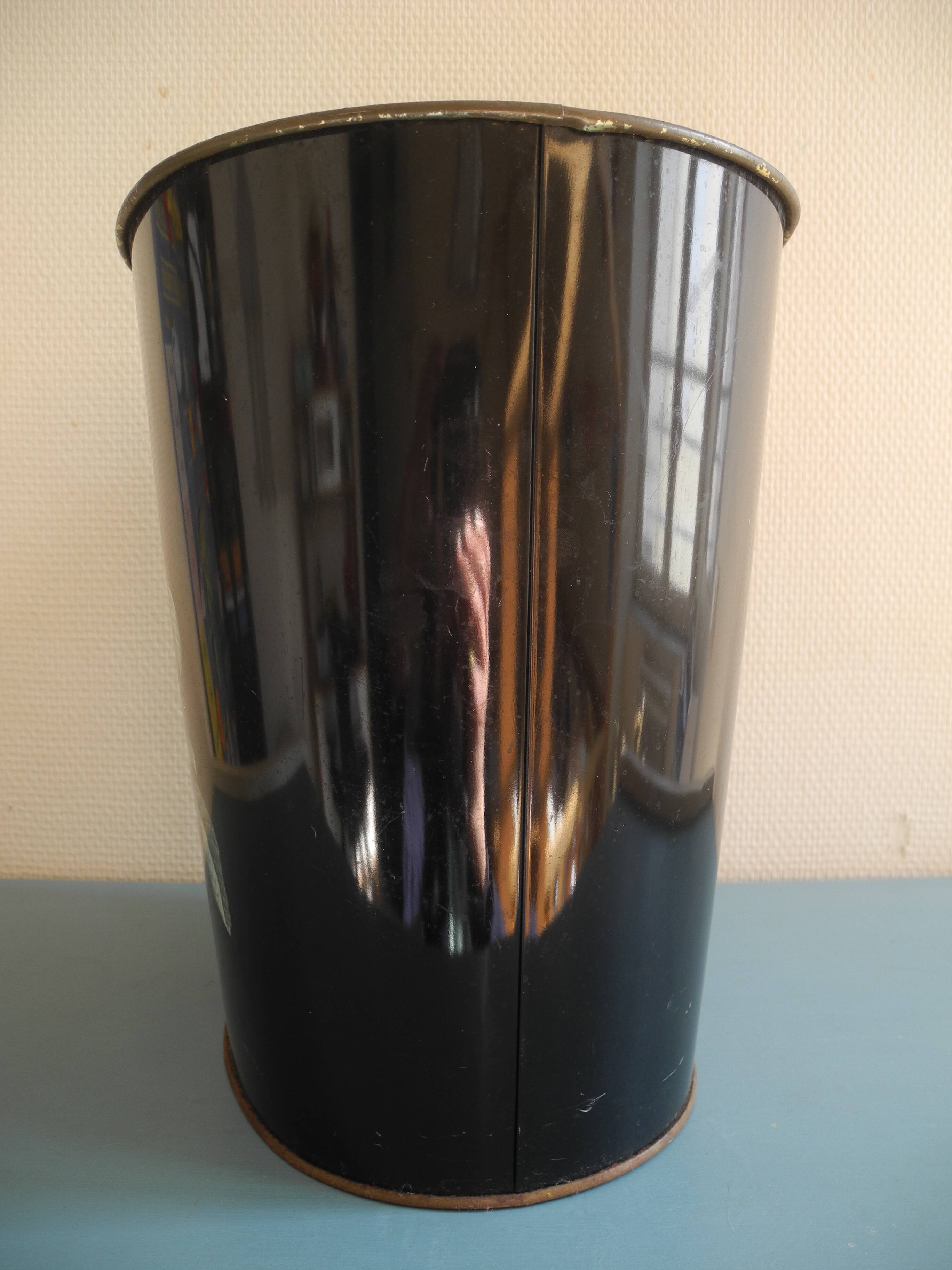 Massilly vintage office waste paper basket