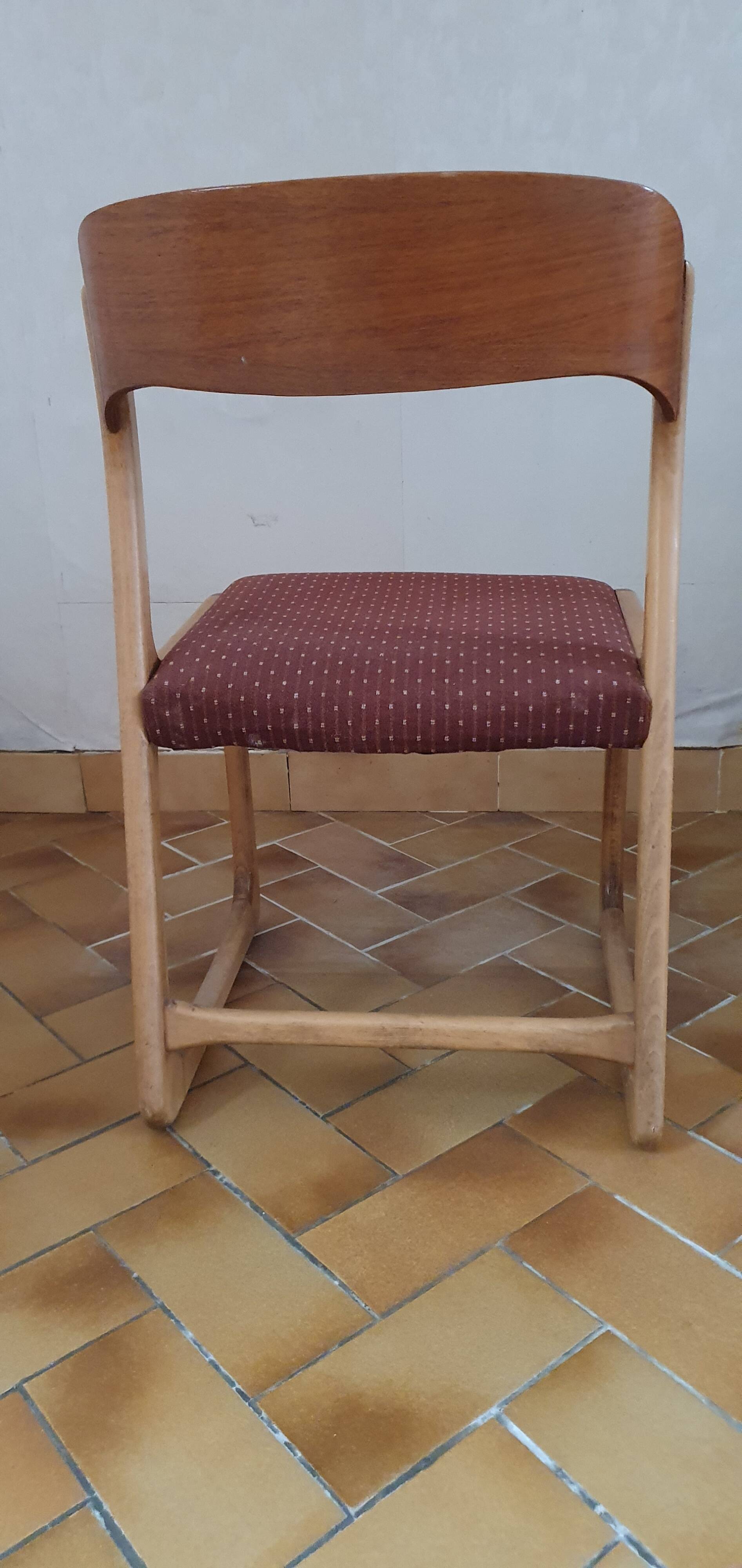 Bauman sled chairs