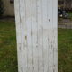 White wood loom table