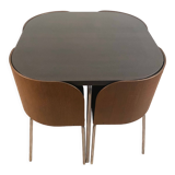Table dining set & 4 vintage chairs by Sandra Kragnert for Ikea, Fusion series