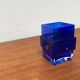 Space Age Glass Block Vase, 1960s