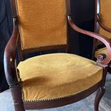 Pair of empire armchairs