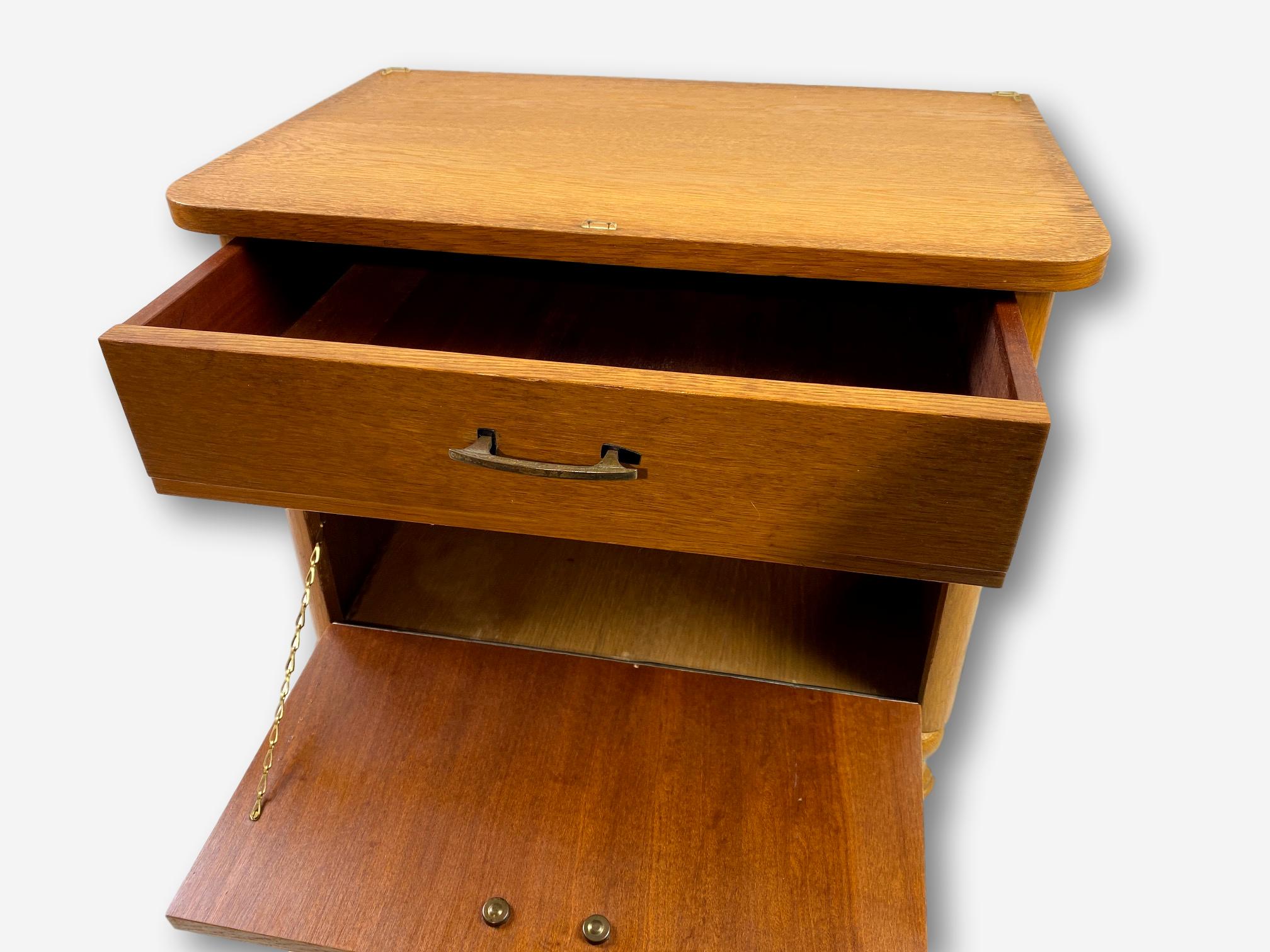 Vintage bedside table