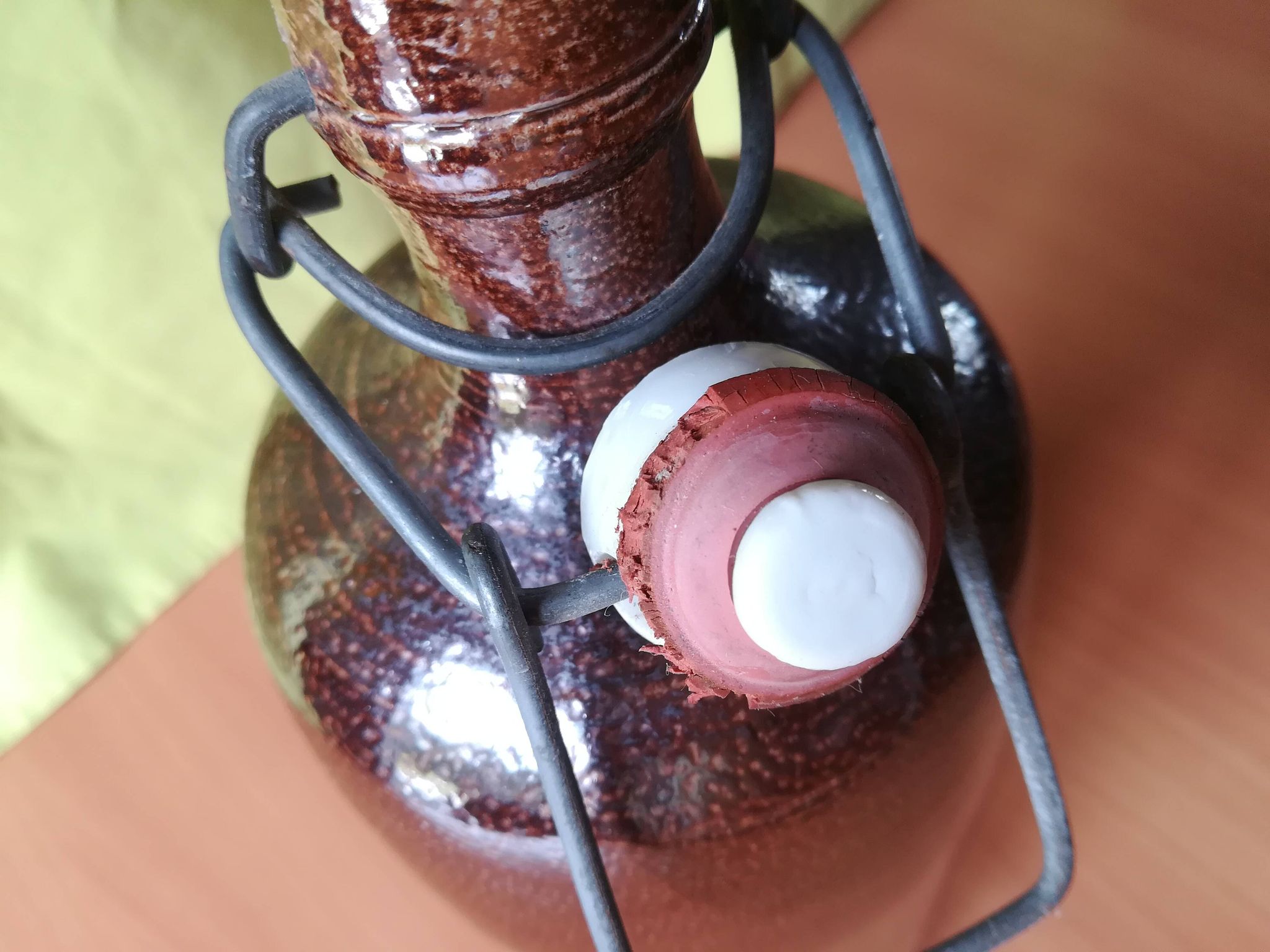 Vintage stoneware bottle