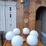Lustre space -age laiton et opaline