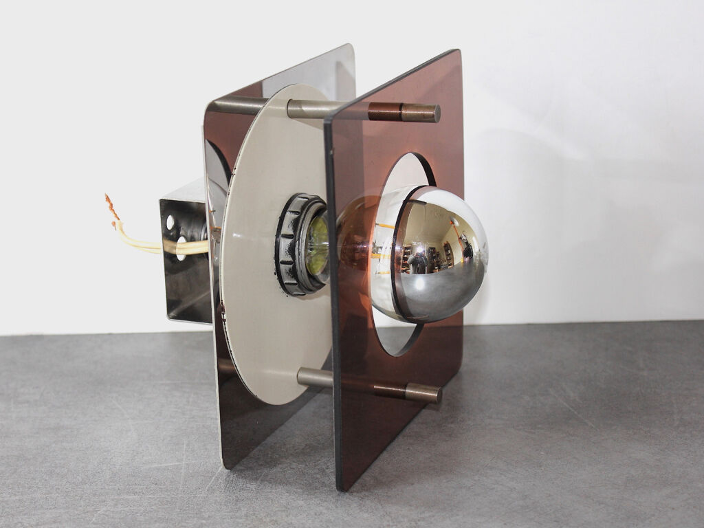 70's Disco wall lamp by Jocelyne Trocmé for Oxar