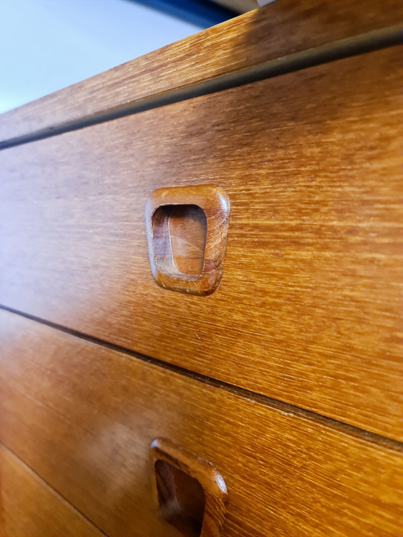 Vintage sideboard and shelving system