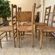 Set of farm chairs