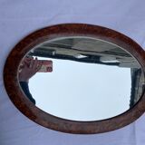 Oval mirror art deco era