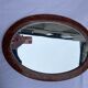 Miroir oval époque art déco 60x36cm