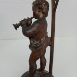 Bougeoirs putti musicians