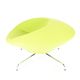 Set of 2 Green Kirk lounge chair by René Holten for Artifort, 1990