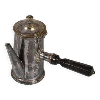 Individual silver-plated chocolate maker