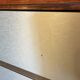 Pair of vintage rosewood and brushed aluminium chests of drawers