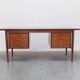 Freestanding executive desk by Oswald Vermaercke for V-Form, 1960s
