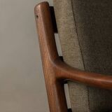 Vintage Senator Two-Seater Sofa by Ole Wanscher for Cado Danish Teak 1960s