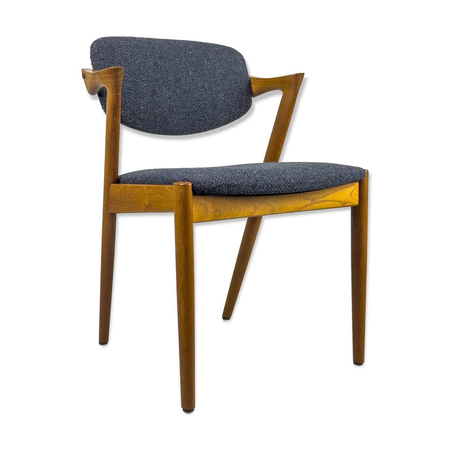 Modell 42 Teak Chair by Kai Kristiansen for Schou Andersen, 1960s