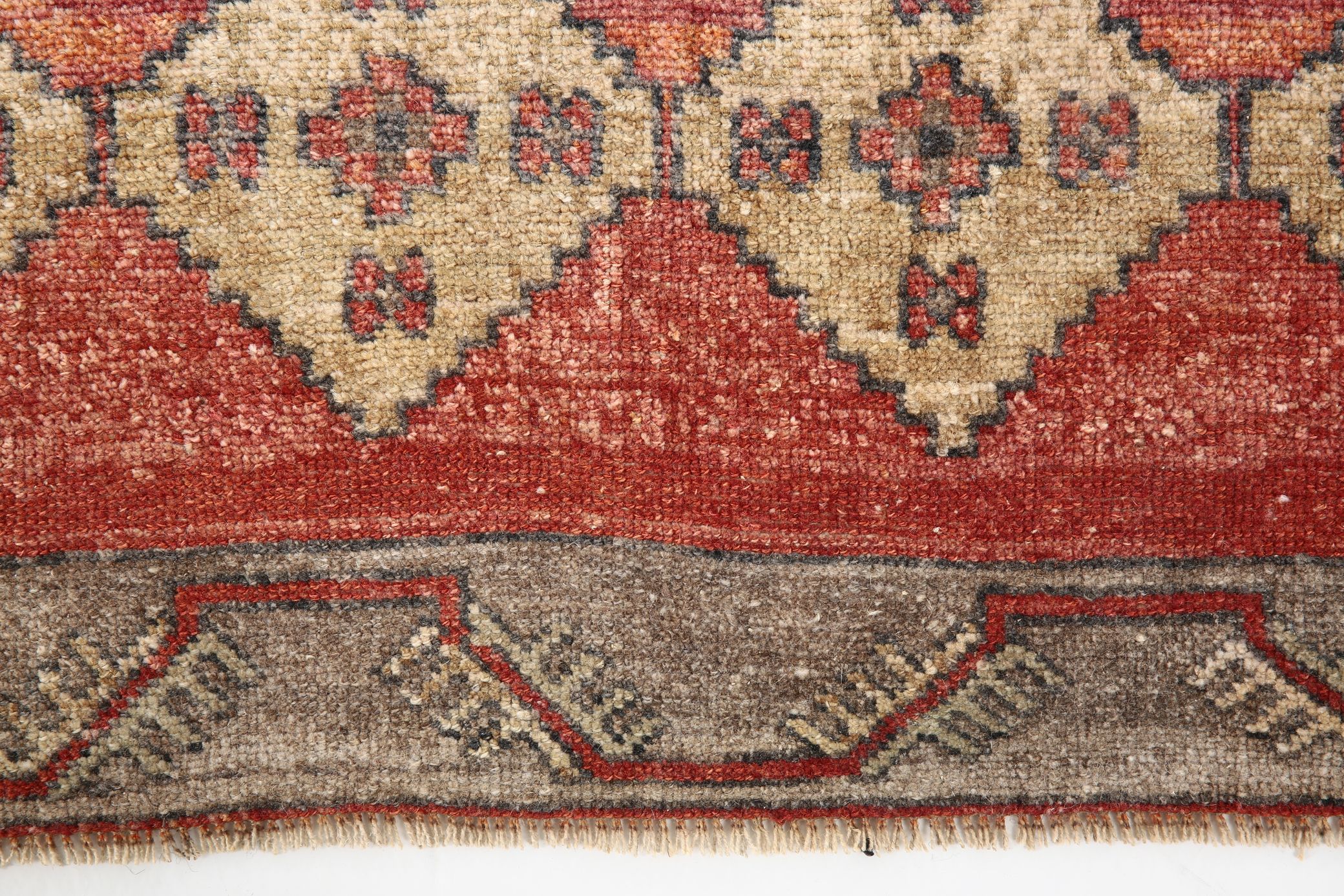 3x12 Vintage Turkish Runner Rug, 85x374Cm