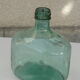 Charming bottle bottle brand BANDEIRA in vintage bluish green glass
