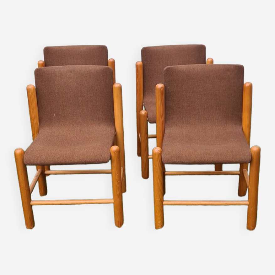 Set de 4 chaises de Knud Friis et Elmar Moltke Nielsen | Selency