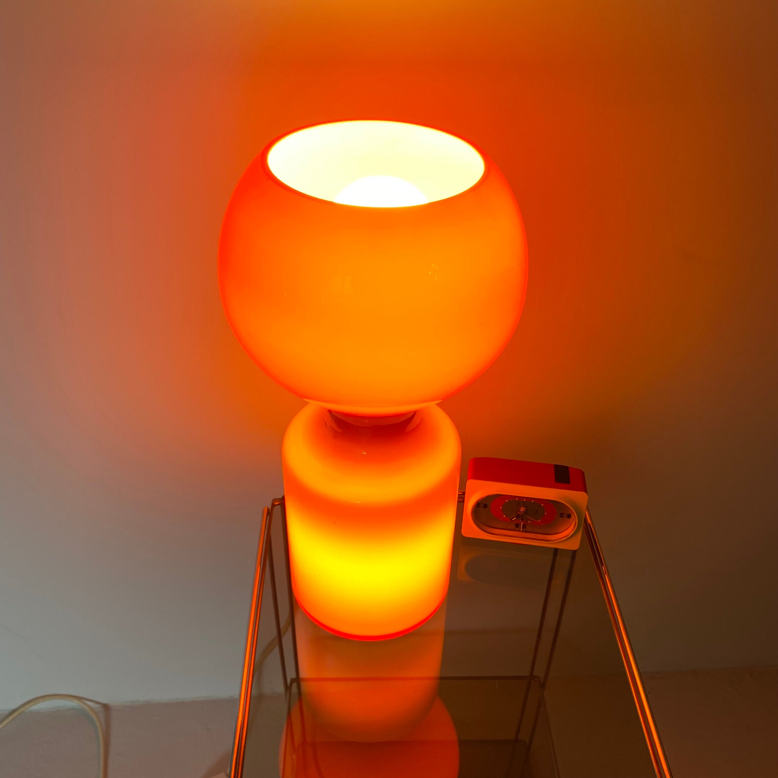 Grande lampe Tahiti by Jean-Paul Edmonds Alt. 1960