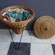 Rattan sewing basket 1950