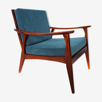 Fauteuil style scandinave années 60