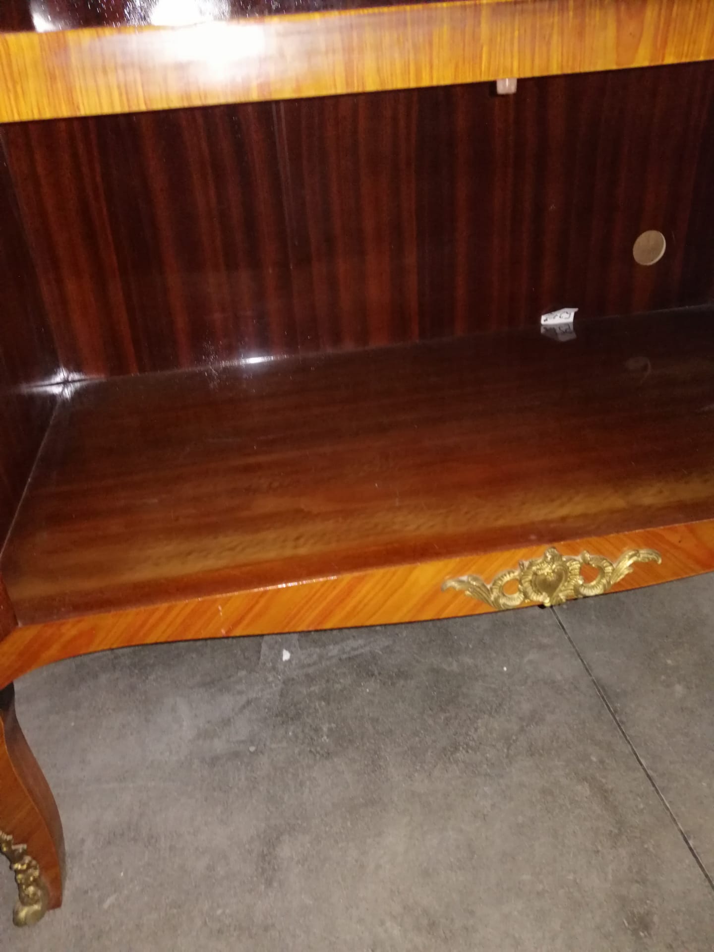 Furniture bar, marquetry