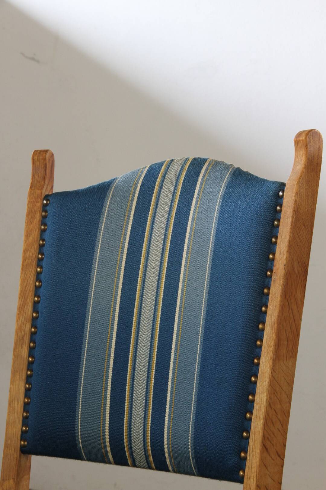 Set of 5 Vintage Danish Oak Dining Chairs Mid-Century Modern, Kjærnulf Style