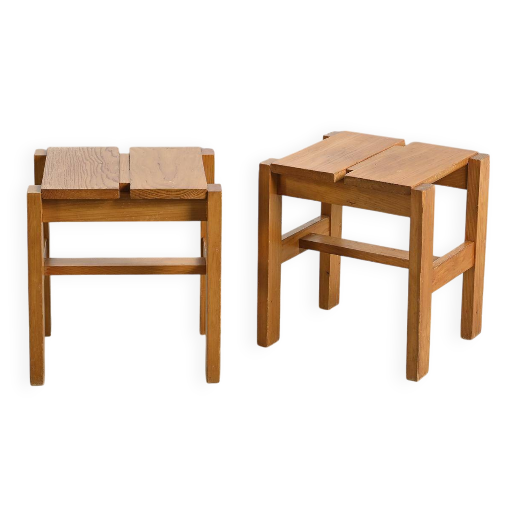 Pair of Maison Regain stools, circa 1960