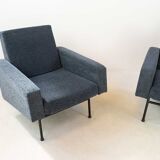Pair of G10 armchairs by Pierre Guariche, 1960s