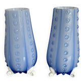Paire de vases Murano vintage
