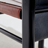 Leather armchair