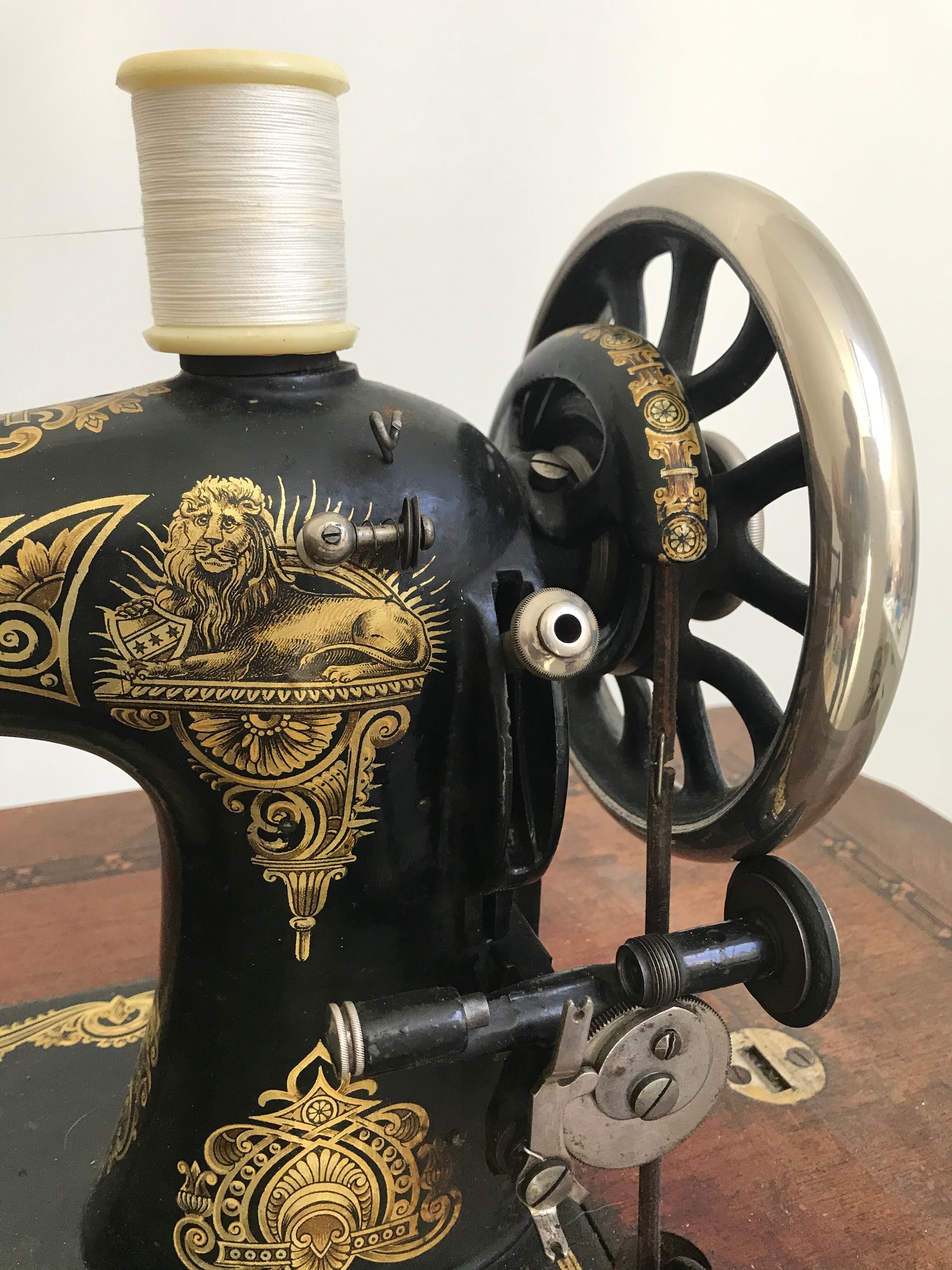 Former vesta sewing machine