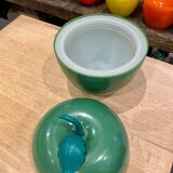 Vintage green apple ice bucket