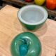 Vintage green apple ice bucket