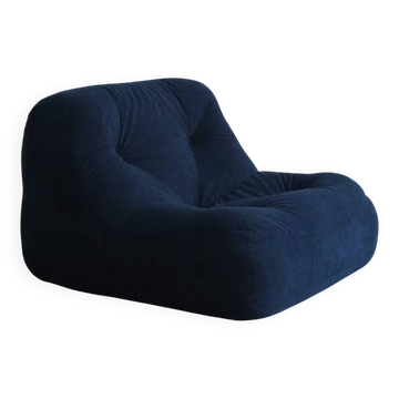 Kali blue armchair by Michel Ducaroy for Ligne Roset