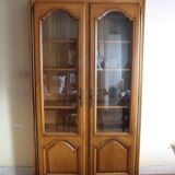 Solid oak bookcase