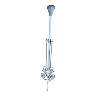 Wrought iron floor lamp