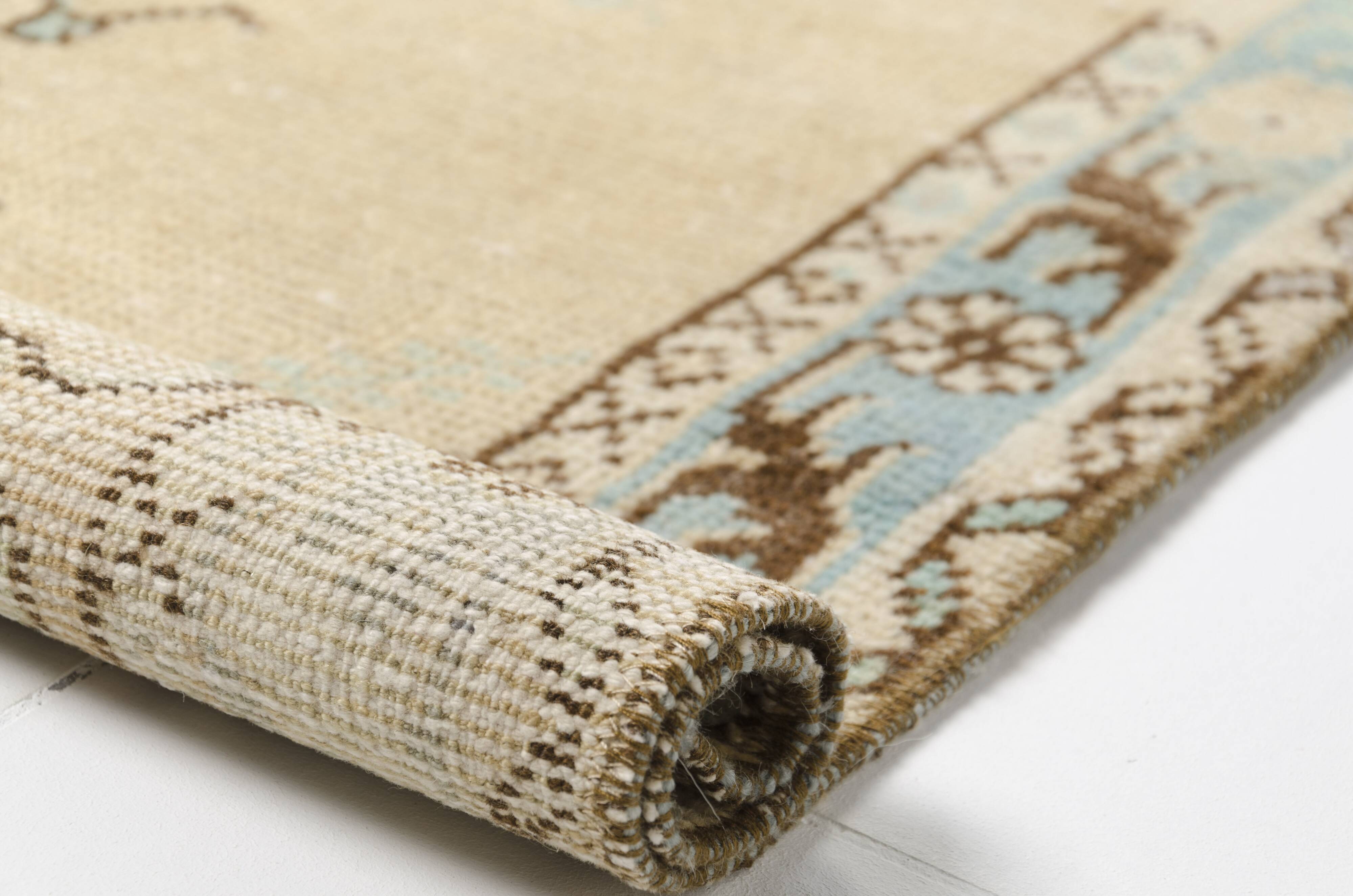 Small Antique Wool Carpet